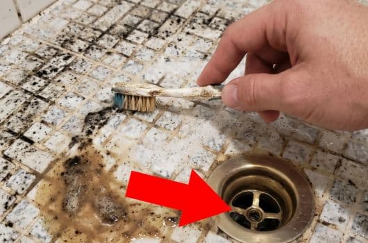 receita caseira para tirar bolor do banheiro