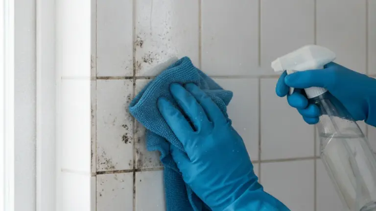 Como remover bolor das paredes do banheiro