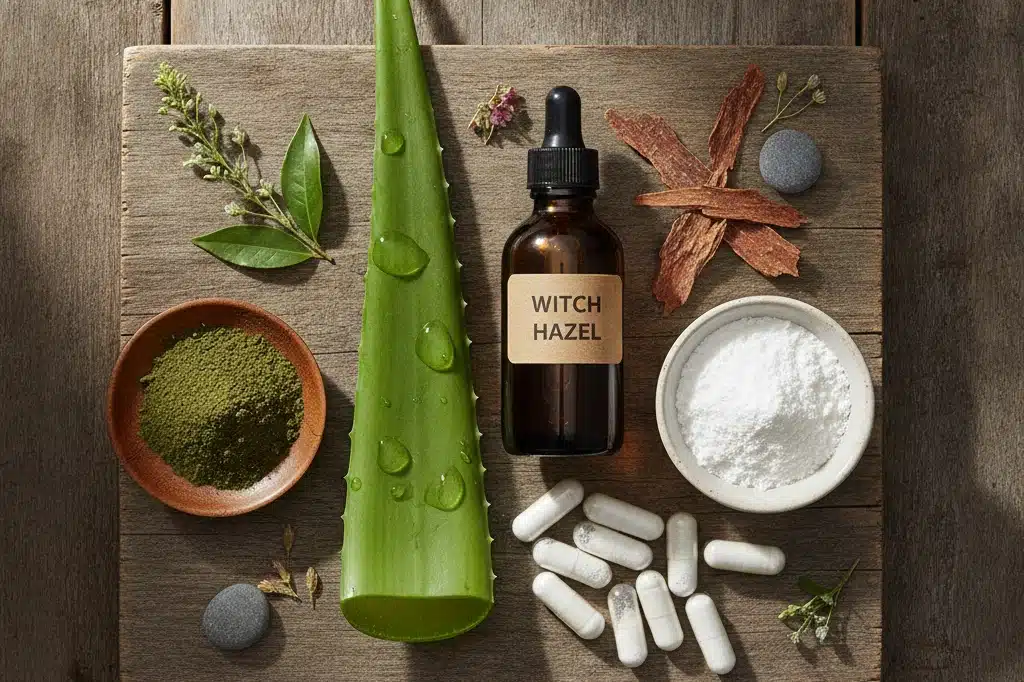 Ingredientes Naturais que Reduzem Poros e Controlam Óleo