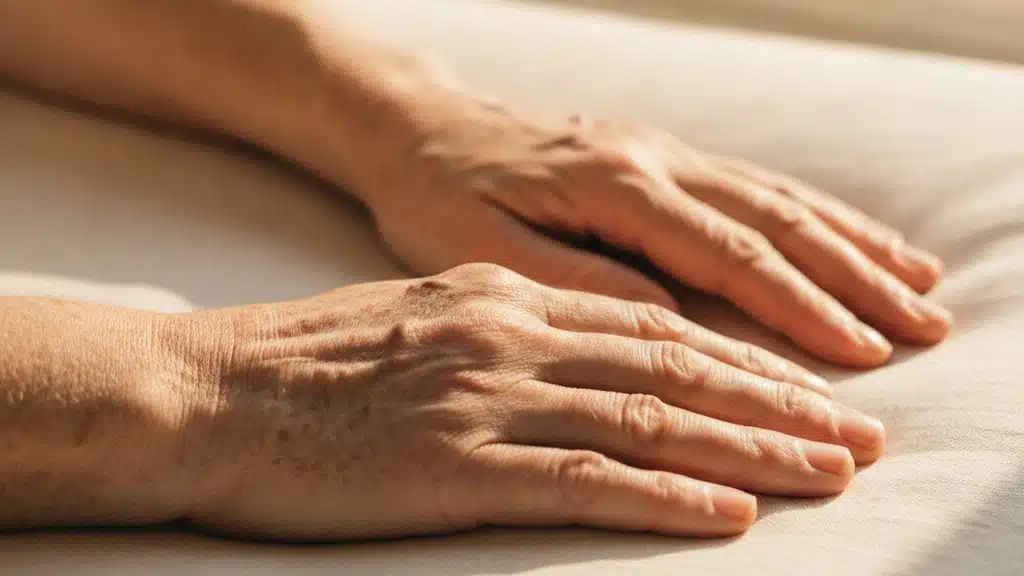 Por que as manchas de idade surgem nas mãos e como prevenir
