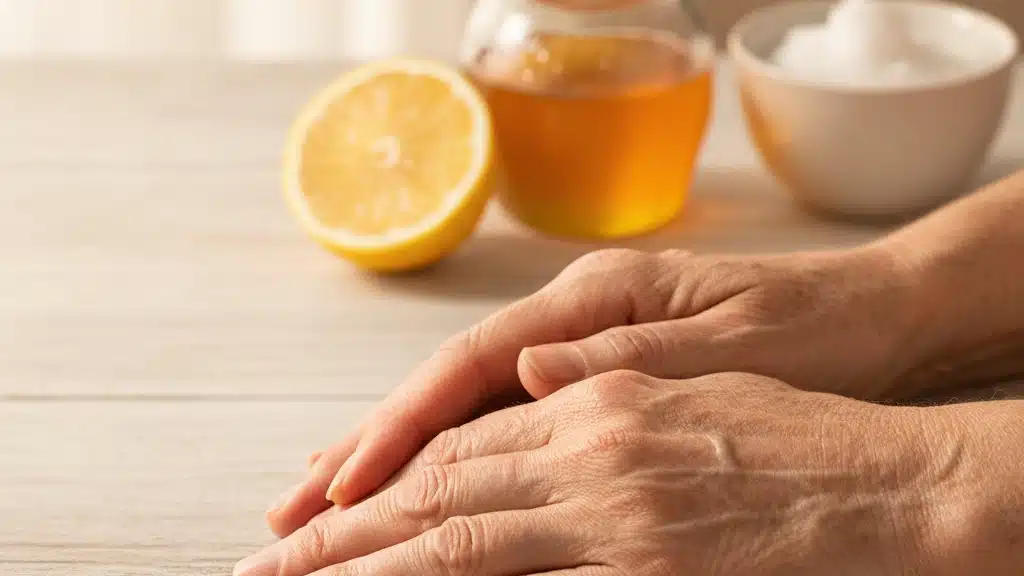 Receita Caseira para Remover Manchas de Idade das Mãos