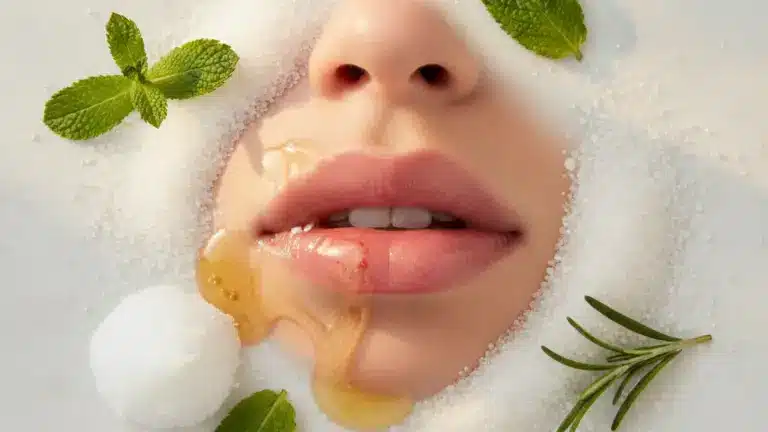 Esfoliante Caseiro para Lábios Ressecados