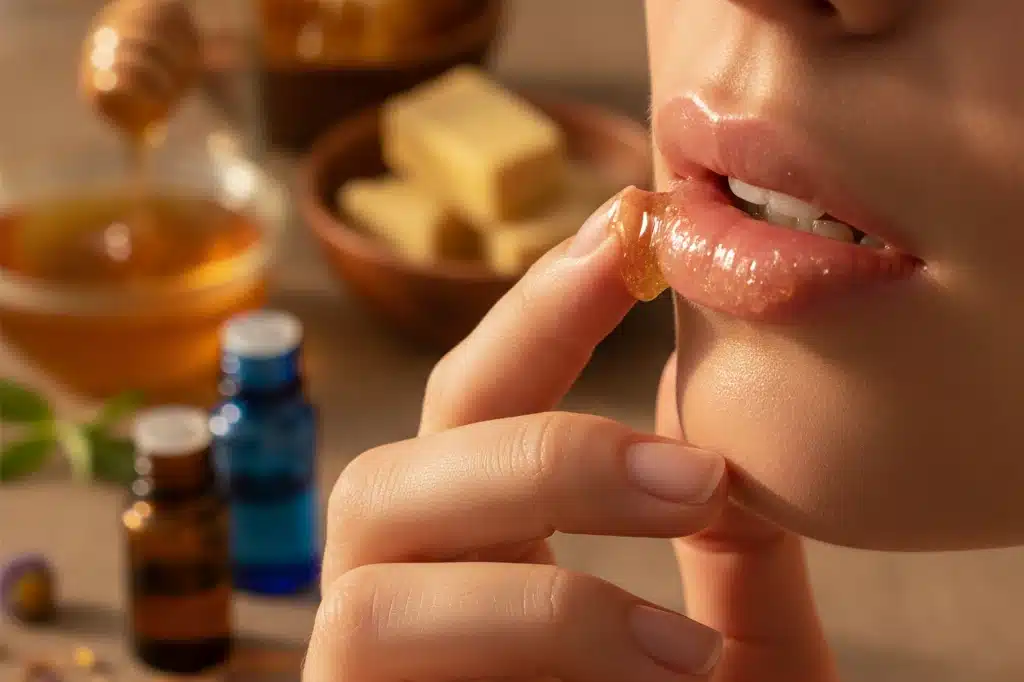Ingredientes Naturais Que Hidratam e Restauram Lábios Secos